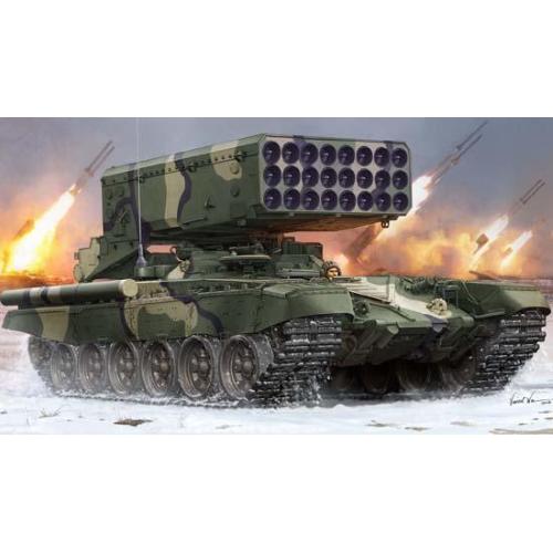 1:35 TRUMPETER KIT Russian Tos-1A Multiple Rocket Launcher TR05582