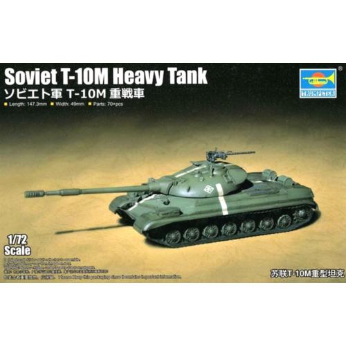 1:72 TRUMPETER KIT Soviet T-10M Heavy Tank TR07154