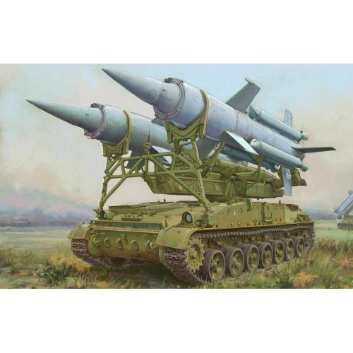 1:72 TRUMPETER KIT Soviet 2K11A Tel W/9M8M Missile Krug-A Sa-4 Ganef TR07178