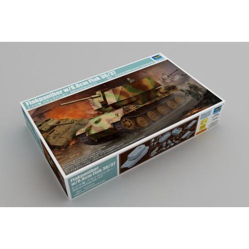 1:35 TRUMPETER KIT Flakpanther With 8.8Cm Flak 36/37 TR09531