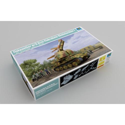 1:35 TRUMPETER KIT Flakpanther With 8.8 Cm Flakrakete Rheintochter I TR09532