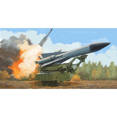 1:35 TRUMPETER KIT Russian 5V28 Of 5P72 Launcher Sam-5 Gammon TR09550