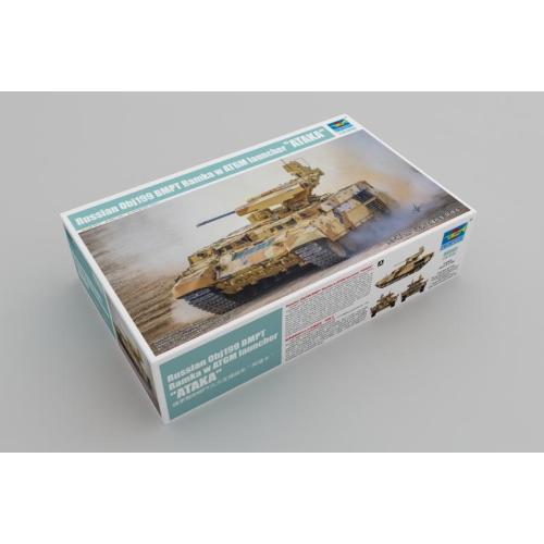 1:35 TRUMPETER KIT Russian Obj 199 Bmpt Ramka With Atgm Luncher Ataka TR09565