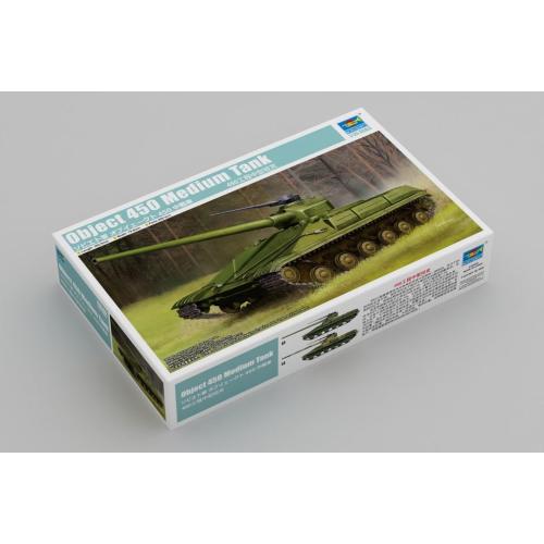 1:35 TRUMPETER KIT Object 450 Medium Tank TR09580