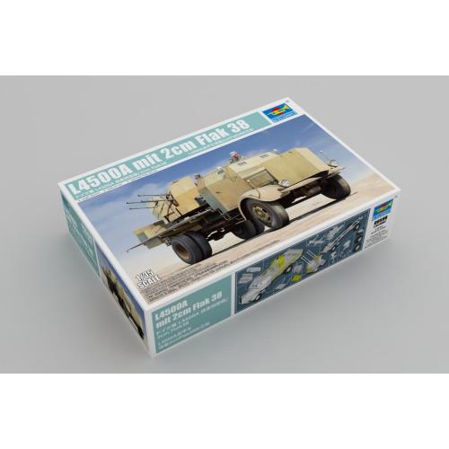 1:35 TRUMPETER KIT German L4500A Mit 2Cm Flak 38 TR09596