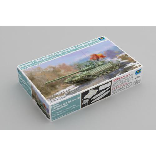 1:35 TRUMPETER KIT Russian T-72B3 With 4S24 Soft Case Era & Grating Armour TR09610