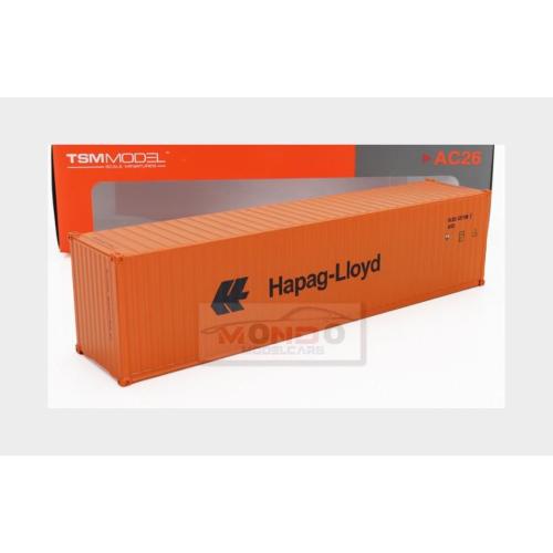 1:64 TRUESCALE Accessories Container 40' Maersk For Trailer Truck Orange MGTAC26