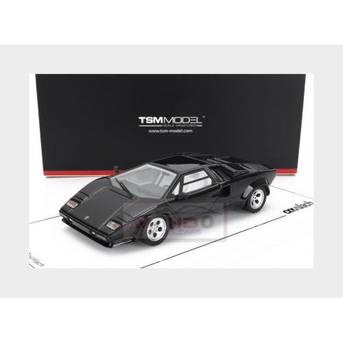 1:43 TRUESCALE Lamborghini Countach 5000S Black TSM430703