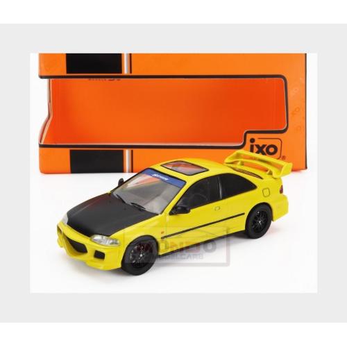 1:43 IXO Honda Civic Ej1 Yellow Black 1995 CLC528N.22