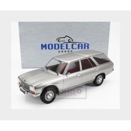 1:18 MCG Peugeot 504 Break Silver 1976 MCG18358