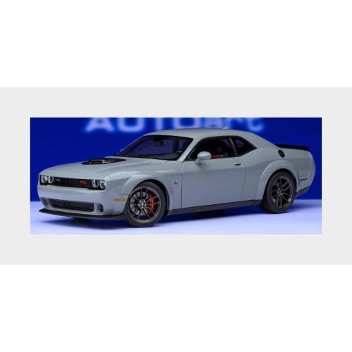 1:18 AUTOART Dodge Challenger R/T Scat Pack Widebody 2022 Smok Show Grey AA71774