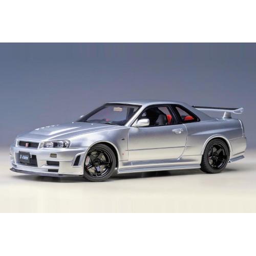 1:18 AUTOART Nissan Skyline Gt-R (R34) Z-Tune 2002 Silver AA77461