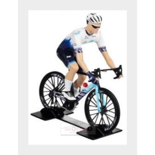 1:18 SOLIDO Figures Ciclista Cyclist Team Movistar Tour De France 2023 White SL1809922