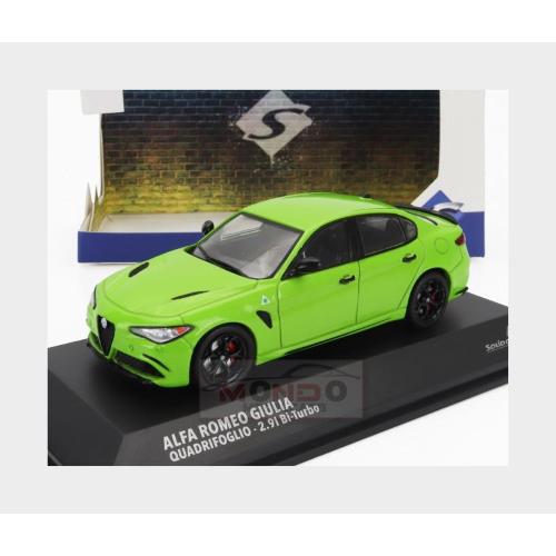 1:43 SOLIDO Alfa Romeo Giulia Quadrifoglio 2.9L Biturbo 2020 Green SL4313106