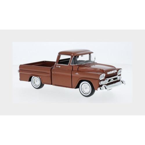 1:24 MOTORMAX Gmc 1000 Wideside Pick-Up 1958 Brown MTM79385BR