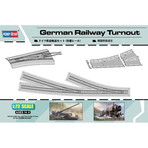 1:72 HOBBY BOSS KIT German Railway Turnout HB82909