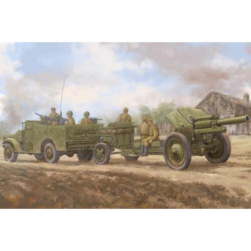 1:35 HOBBY BOSS KIT M3A1 Late Version Tow 122Mm Howitzer M-30 HB84537