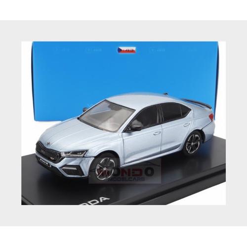 1:43 ABREX Skoda Octavia Iv Rs 2020 Light Blue Met 143ABZ-037KS