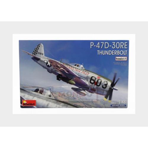 1:48 MINIART Dragon Wings P-47D-30 Thunderbolt Airplane Military 1942 Kit MA48023