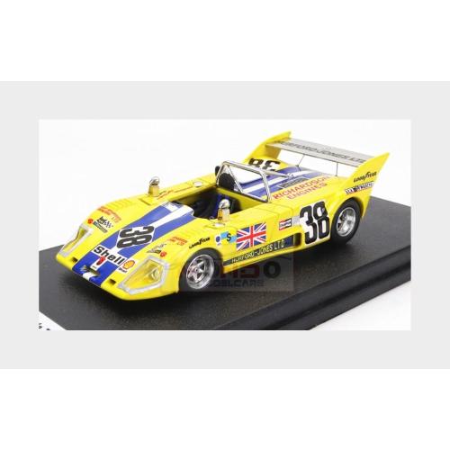 1:43 TROFEU Lola T292 Team Rays Racing #38 24H Le Mans 1975 Nigel Clarkson Derek Worthington Yellow TRFDSN161