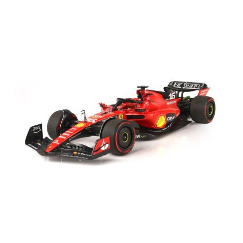 1:18 BBR Ferrari F1 Sf-23 Team Scuderia Ferrari #16 Bahrain Gp 2023 Charles Leclerc Red Black BBR231816