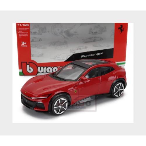 1:43 BURAGO Ferrari Purosangue Suv 2022 Red BU36050R