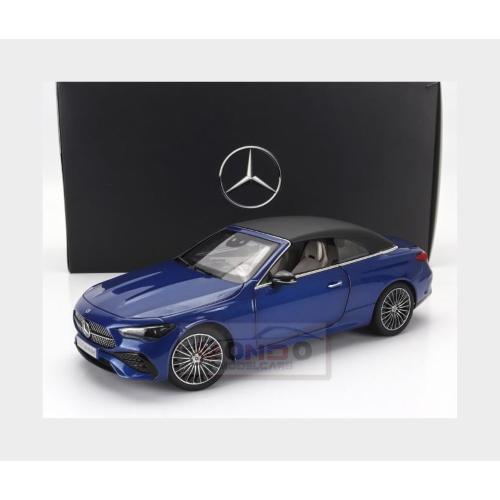 1:18 NOREV Mercedes Benz Cle-Class Cabriolet (A236) Amg Line 2024 Spectral Blue Black B66960653