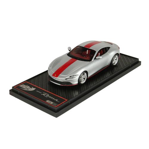 1:43 BBR Ferrari Roma 2019 30Th Anniversary Silver Red BBRC236CHi