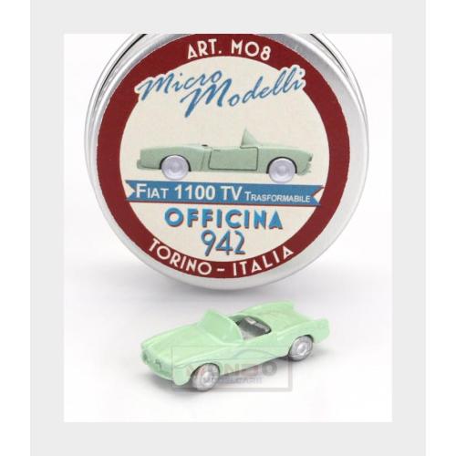 1:160 OFFICINA-942 Fiat 1100/103 Trasformabile Cabriolet Open 1953 Green ARTM08C