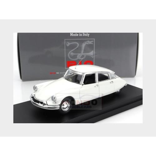 1:43 RIO Citroen Ds19 1962 Personal Car Ispettore Ginko White RIO4720