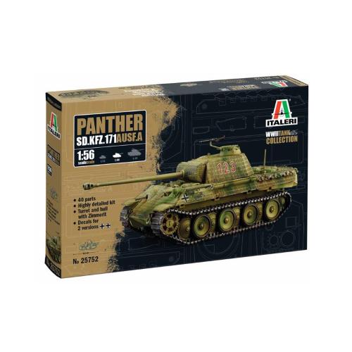 1:56 ITALERI Sd.Kfz. 171 Panther Ausf. A Kit IT25752