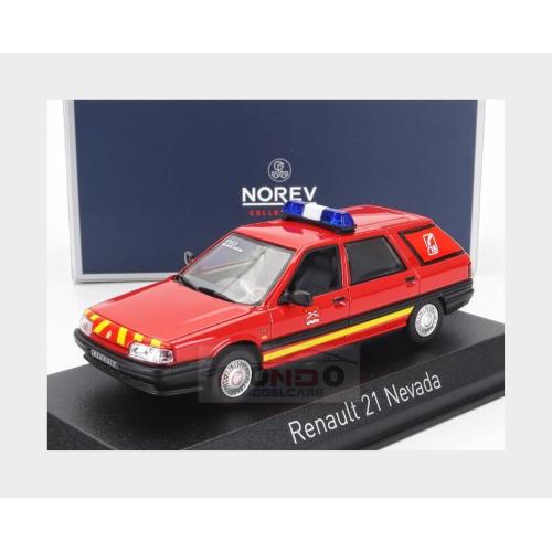 1:43 NOREV Renault R21 Nevada Sw Station Wagon Sapeurs Pompiers 1991 NV512134