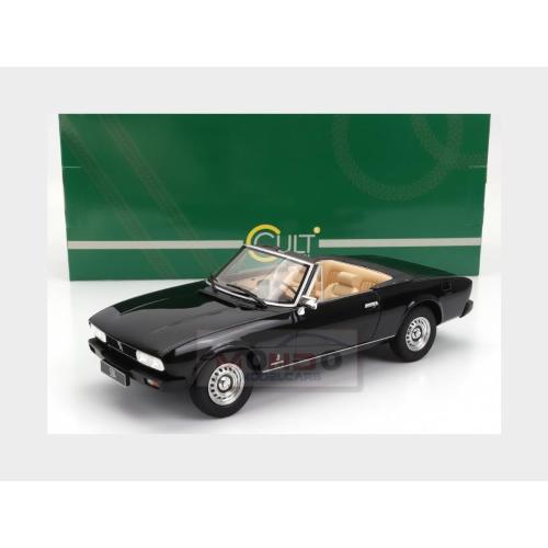 1:18 CULT SCALE MODELS Peugeot 504 Cabriolet Open 1983 Black CML192-3