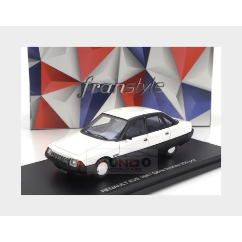 1:43 FRANSTYLE Renault Eve 1981 White Black FRANSTYLE0029
