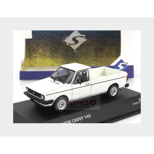 1:43 SOLIDO Volkswagen Caddy Pick-Up 1982 White SL4312301
