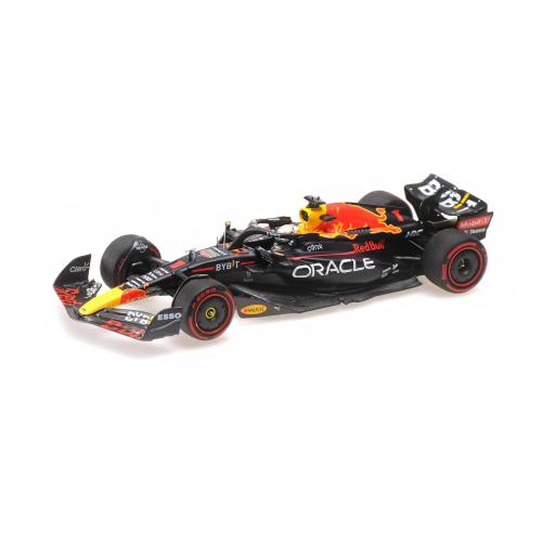 1:43 MINICHAMPS Red Bull Racing Rb18 Max Verstappen Winner Hungarian Gp F1 World Champion 2022 417221301
