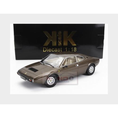 1:18 KK SCALE Ferrari 208 Gt4 Brown Metallic 1975 KKDC181203