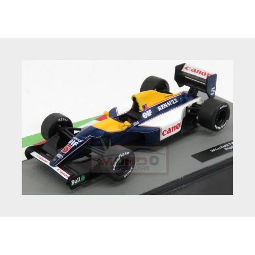 1:43 EDICOLA Williams F1 Fw14B Renault #5 Nigel Mansell Season 1992 World Champion Blue Yellow White FORMULA1AUTOCOL012