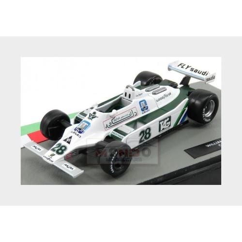 1:43 EDICOLA Williams F1 Fw07 #28 Season 1979 Clay Regazzoni Green White FORMULA1AUTOCOL057