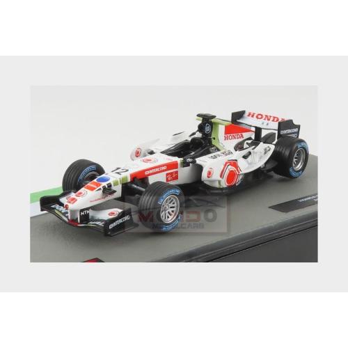 1:43 EDICOLA Bar F1 Ra106 Honda #12 Season 2006 Jenson Button White Red FORMULA1AUTOCOL068