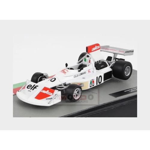 1:43 EDICOLA March F1 751 #10 Season 1975 Lella Lombardi White FORMULA1AUTOCOL101