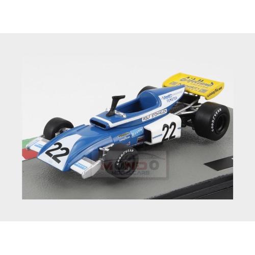 1:43 EDICOLA Eifelland F1 E21 #22 Season 1972 Rolf Stommelen Light Blue White Yellow FORMULA1AUTOCOL117