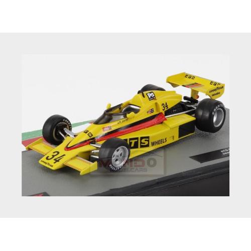 1:43 EDICOLA Penske F1 Pc4 Ats #34 Season 1977 Jean Pierre Jarier Yellow FORMULA1AUTOCOL123