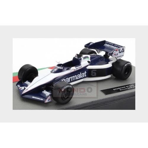 1:43 EDICOLA Brabham F1 Bt52 Parmalat #6 Season 1983 Riccardo Patrese White Blue FORMULA1AUTOCOL206