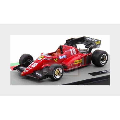 1:43 EDICOLA Ferrari F1 126 C3 #28 Season 1983 Rene Arnoux Red FORMULA1AUTOCOL088