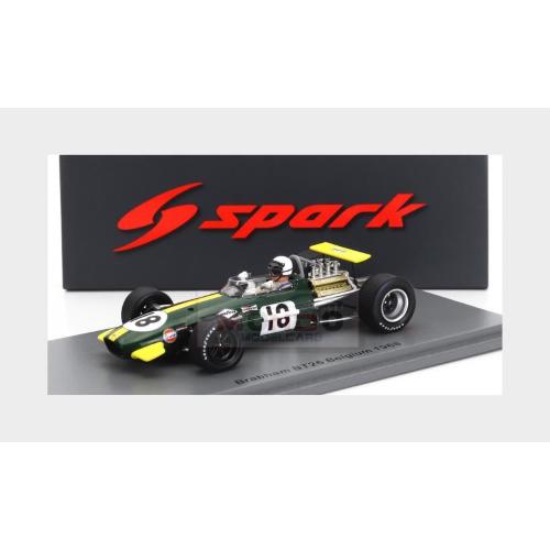 1:43 SPARK Brabham F1 Bt26 #18 Belgium Gp 1968 Jack Brabham S8311