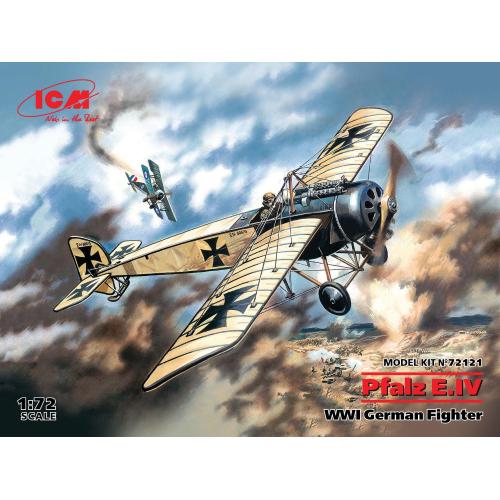 1:72 ICM KIT Pfalz E.Iv Wwi German Fighter ICM72121