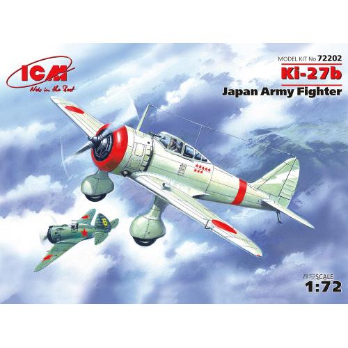 1:72 ICM KIT Ki-27B Japan Army Fighter  ICM72202