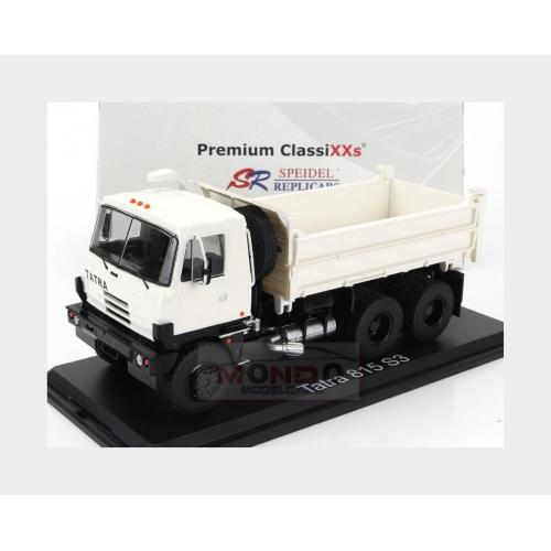 1:43 PREMIUM CLASSIXXS Tatra 815 S3 Truck Cassone Ribaltabile 1983 White Black PREM47161
