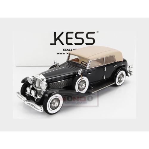1:43 KESS MODEL Duesenberg Model J Torpedo Berline Rollston 1932 Black Beige KE43055031
